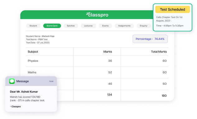 Student Performance Dashboard