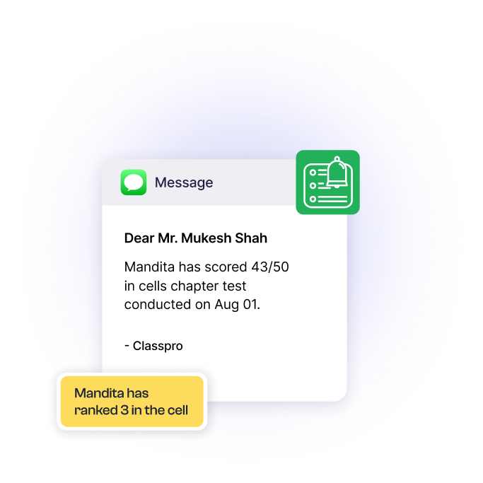 Update Student Marks